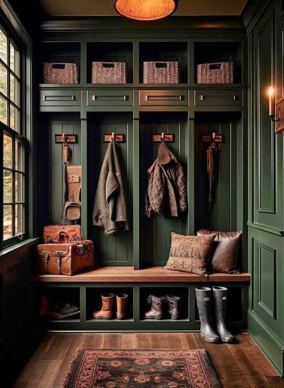 Mudroom Storage Ideas: The Mudroom is Done!